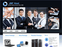 Tablet Screenshot of jmfhost.com